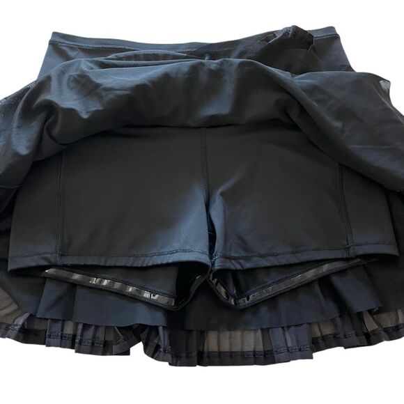 Athleta A Game Pleated Mesh Skort - Picture 4 of 6